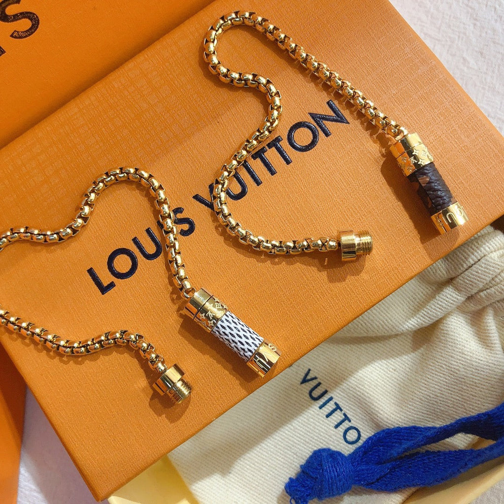 Classic Monogram Pattern Bracelet