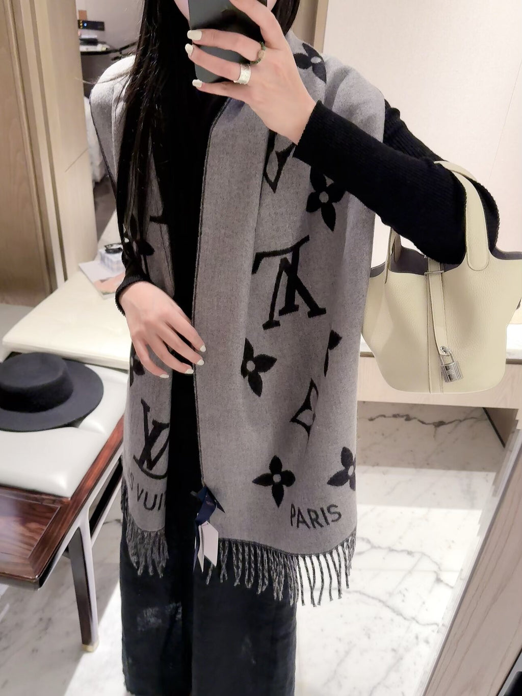 2026 New Oversized Jacquard Cashmere Scarf