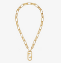 Oval Lock Necklace