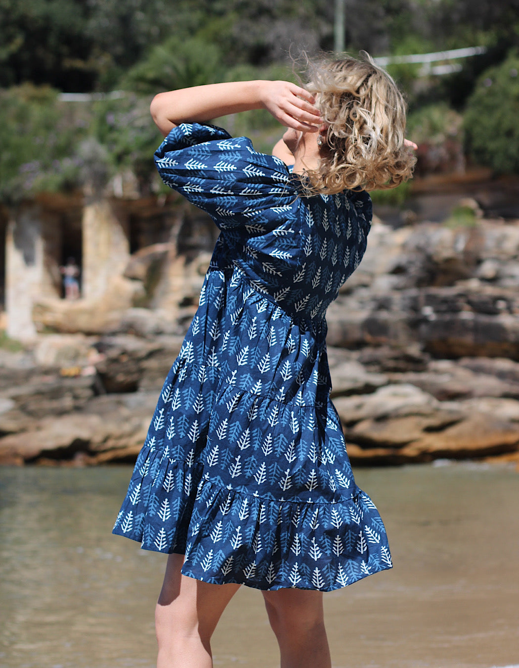 Neera Short Dress in Neela