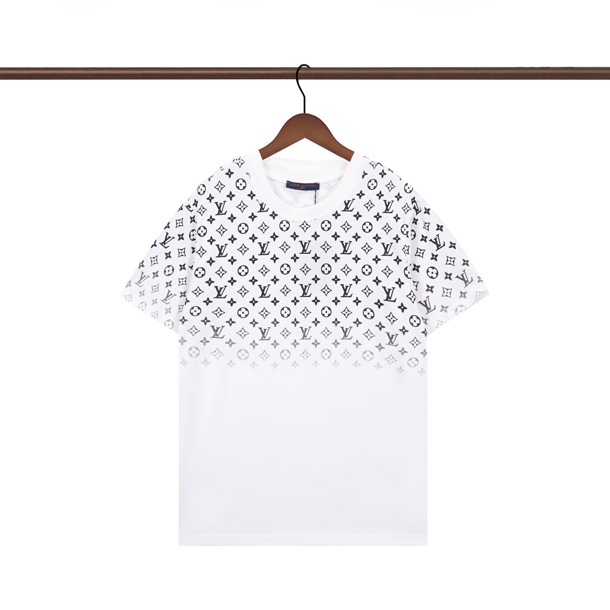 Gradient letter print T-shirt