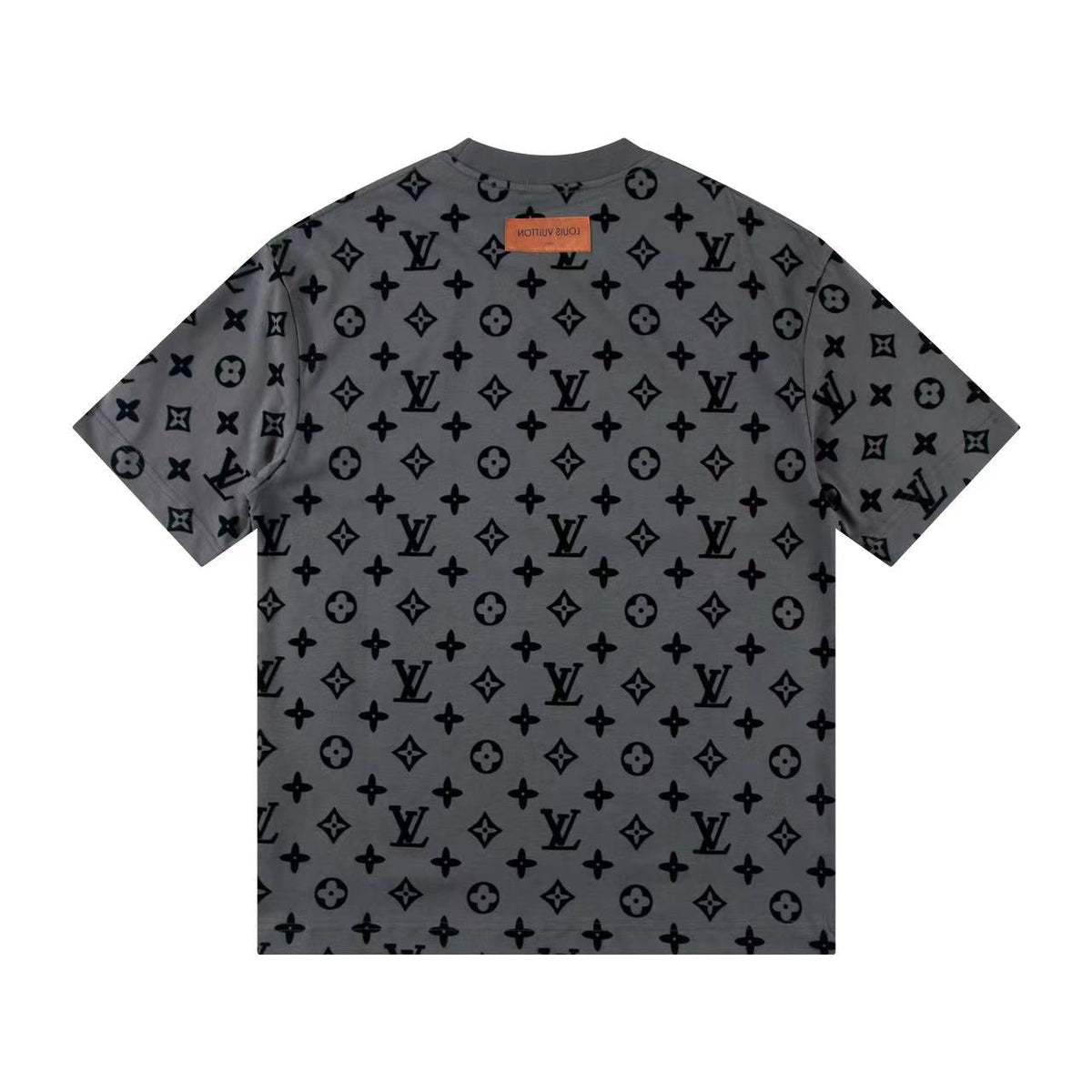 Classic pattern embossed T-shirt