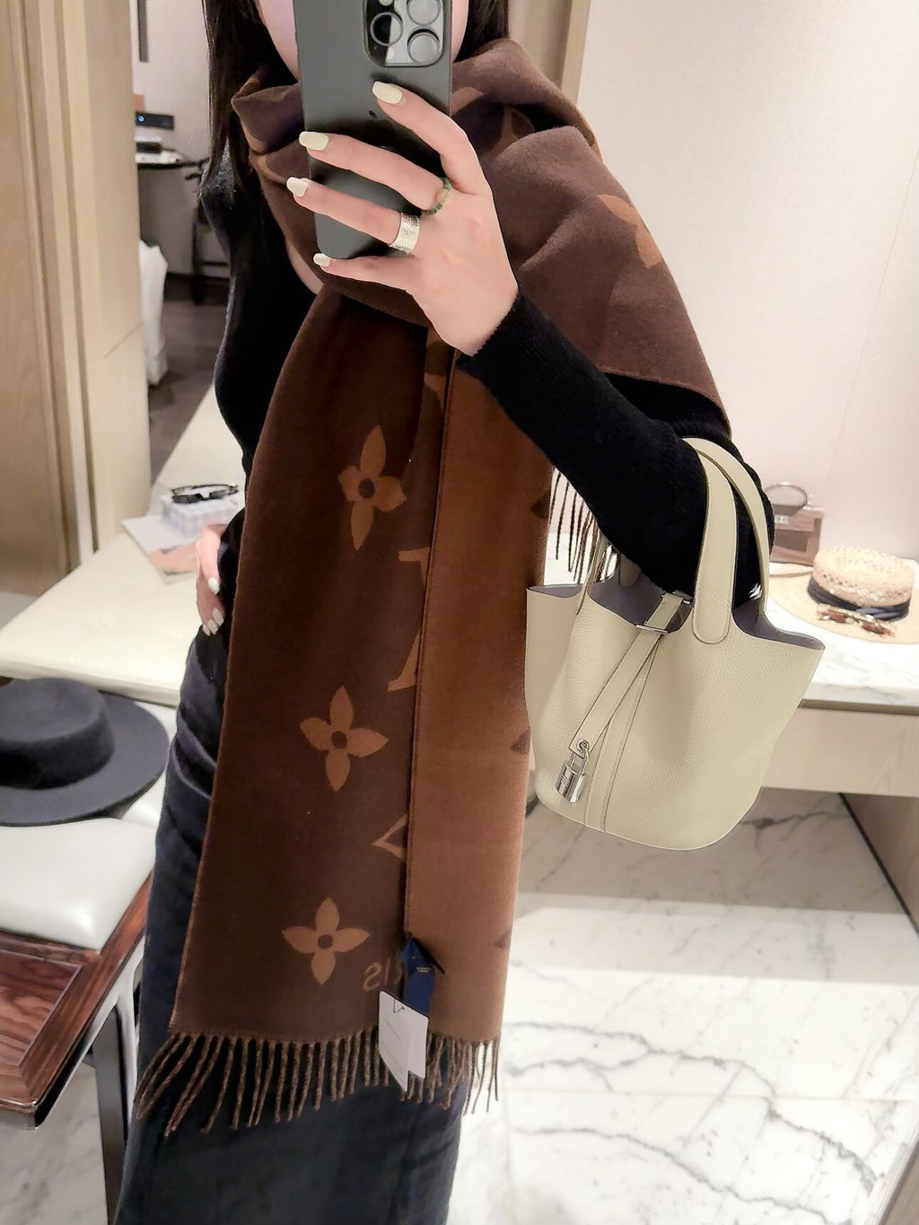 2026 New Oversized Jacquard Cashmere Scarf