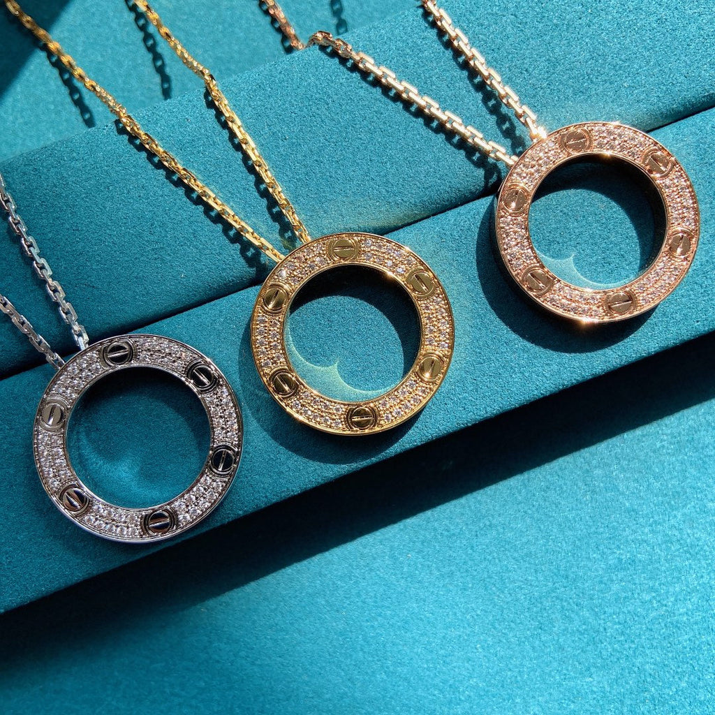 LOVE Series Gypsophila Necklace