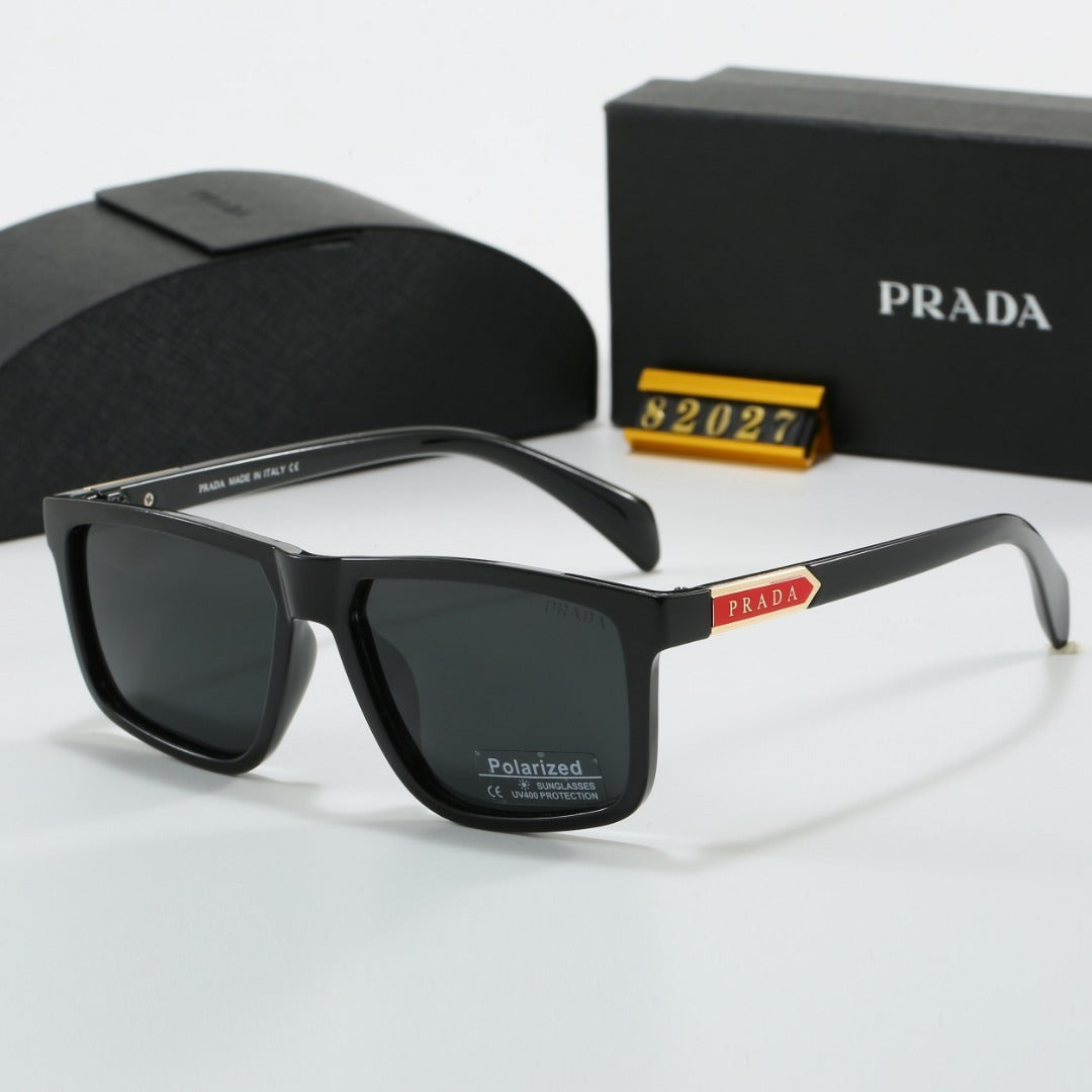 Trendy Square Frame Sunglasses Casual Versatile Driving Sunglasses 82027