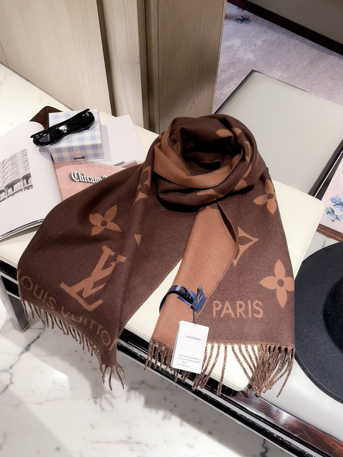 2026 New Oversized Jacquard Cashmere Scarf