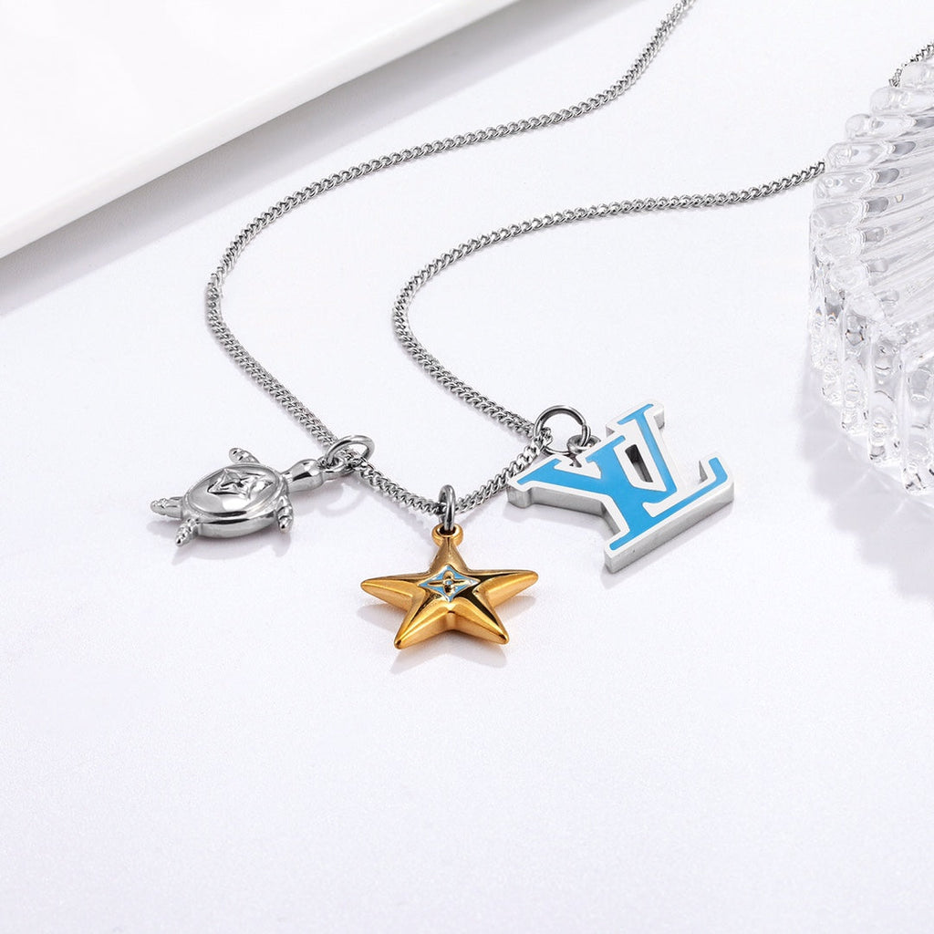 Lucky Star Turtle Necklace