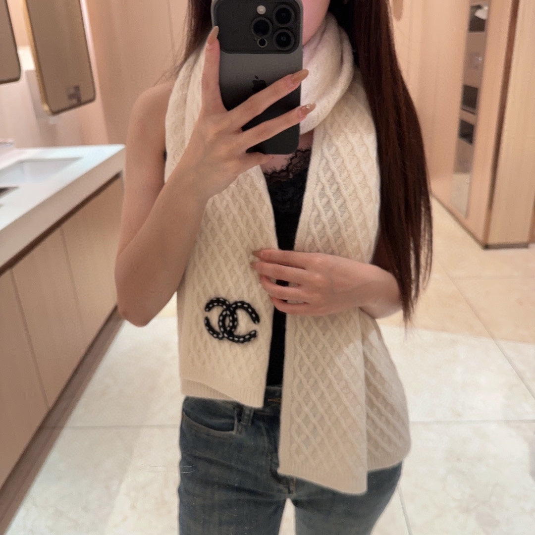 New Soft-Tone Cashmere Knit Scarf ❗️