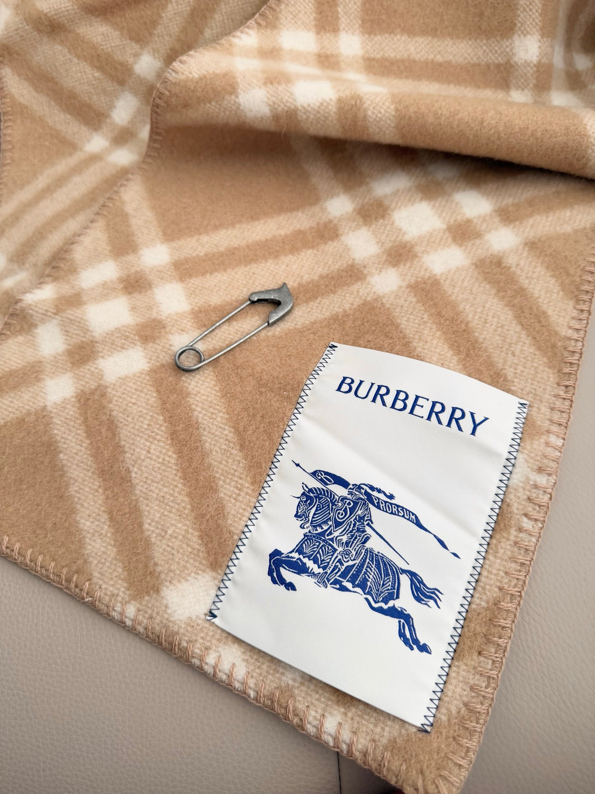 ✨ In Stock | 2025 New Year Hooded Checkered Wool Shawl – Elegant Blanket-Style Wrap