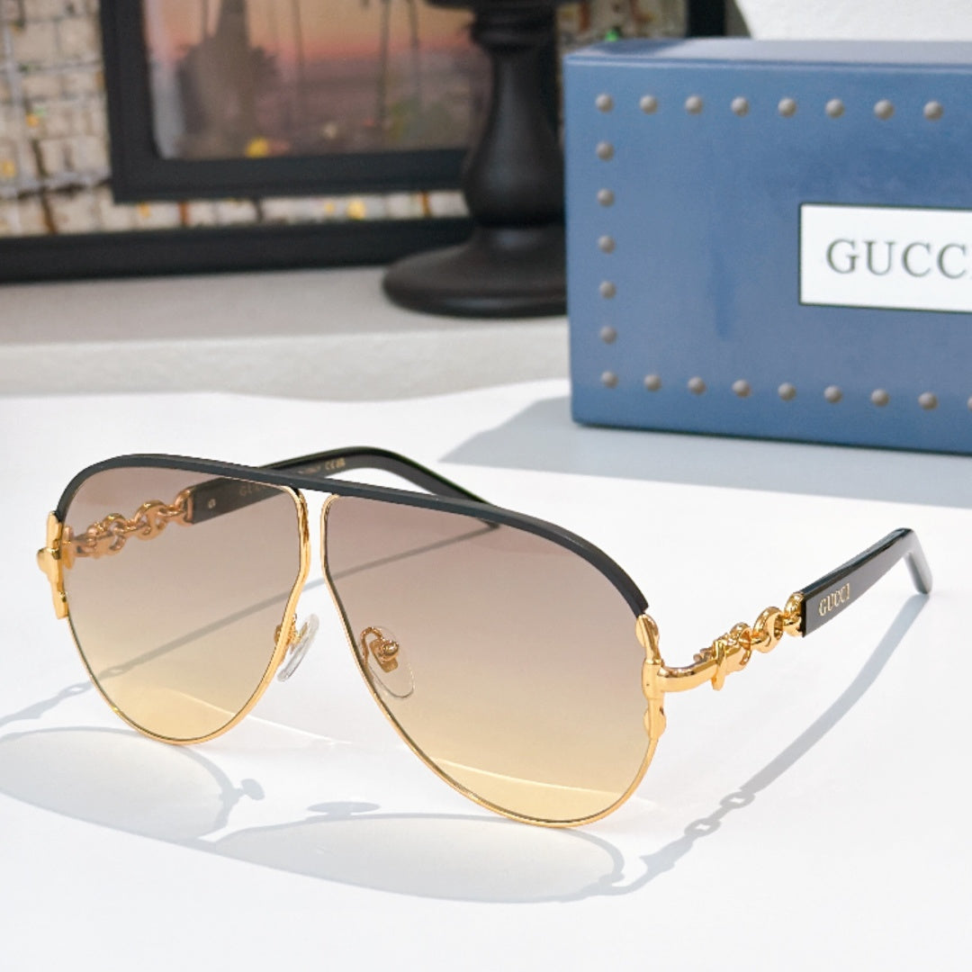 6 Color Rimless Aviator Sunglasses - 2307