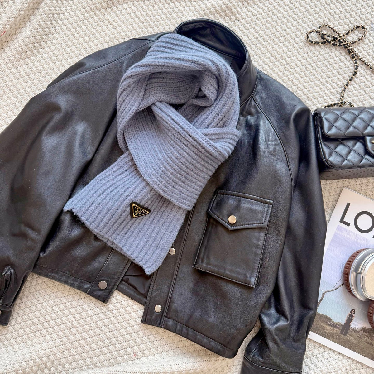 💰 New Classic Couple's Lambswool Scarf 📦 – Elegant & Minimalist