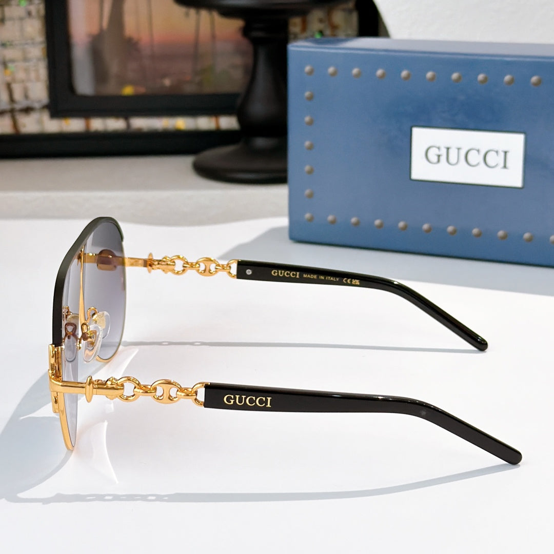6 Color Rimless Aviator Sunglasses - 2307