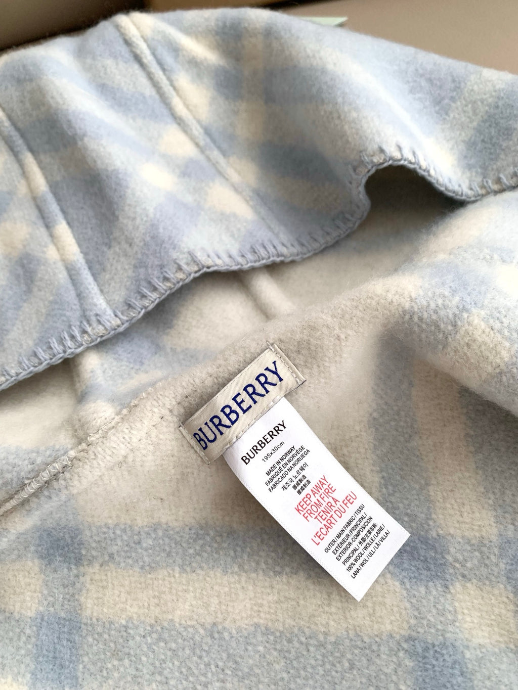 ✨ In Stock | 2025 New Year Hooded Checkered Wool Shawl – Elegant Blanket-Style Wrap