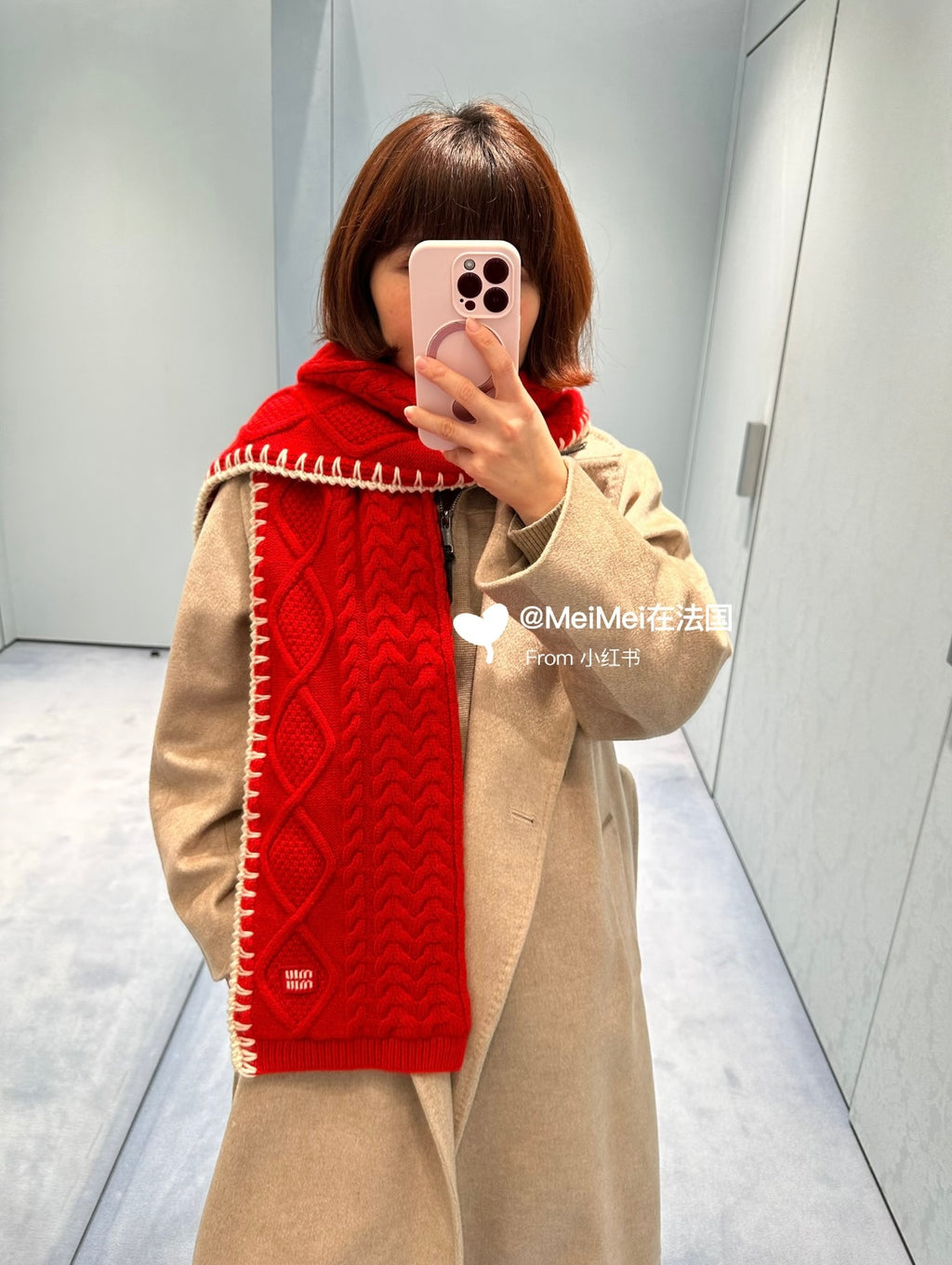 ✨ Unisex Cashmere Scarf – Warm, Cozy & Refined