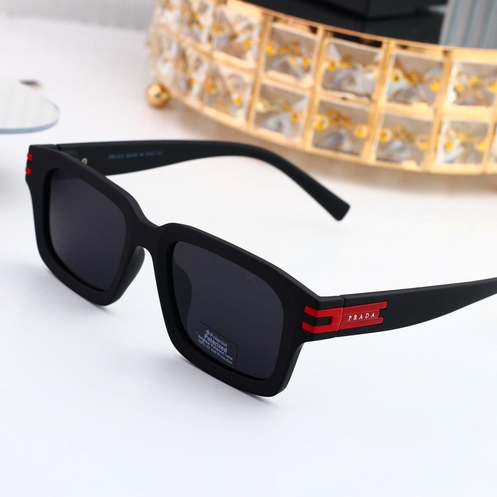 Luxury Metal Polygon Sunglasses Brand Design Fashion 6111