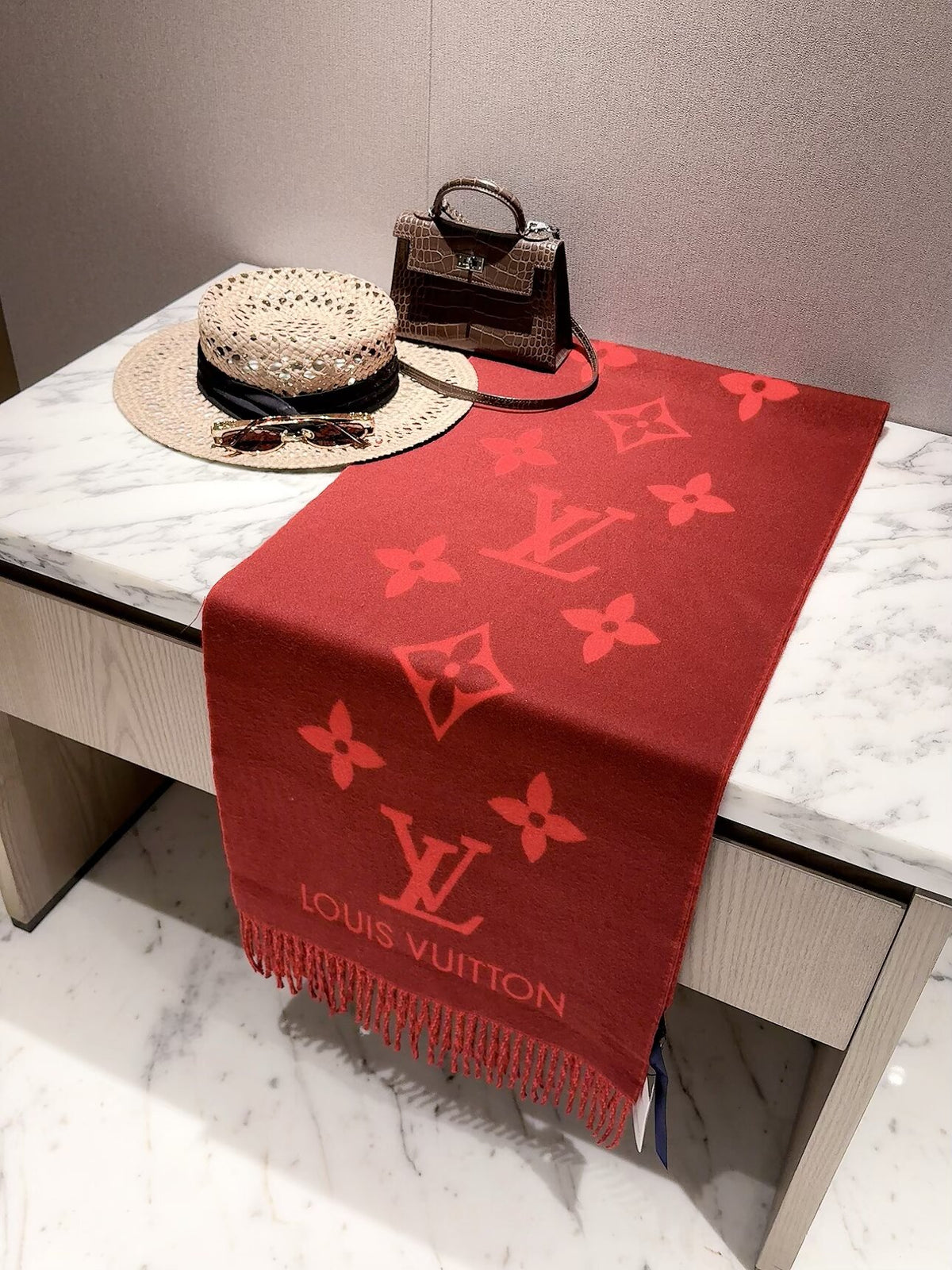 2026 New Oversized Jacquard Cashmere Scarf