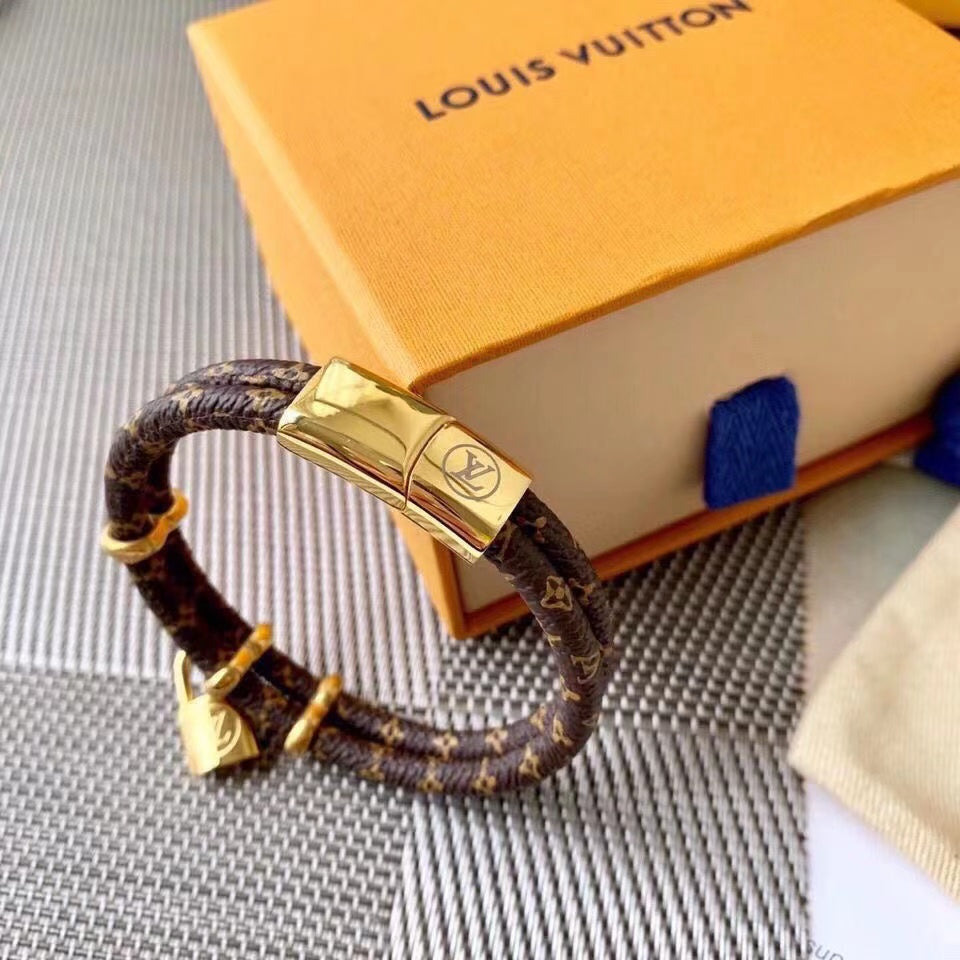 Double Ring Lock Scalp Bracelet