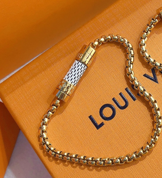 Classic Monogram Pattern Bracelet