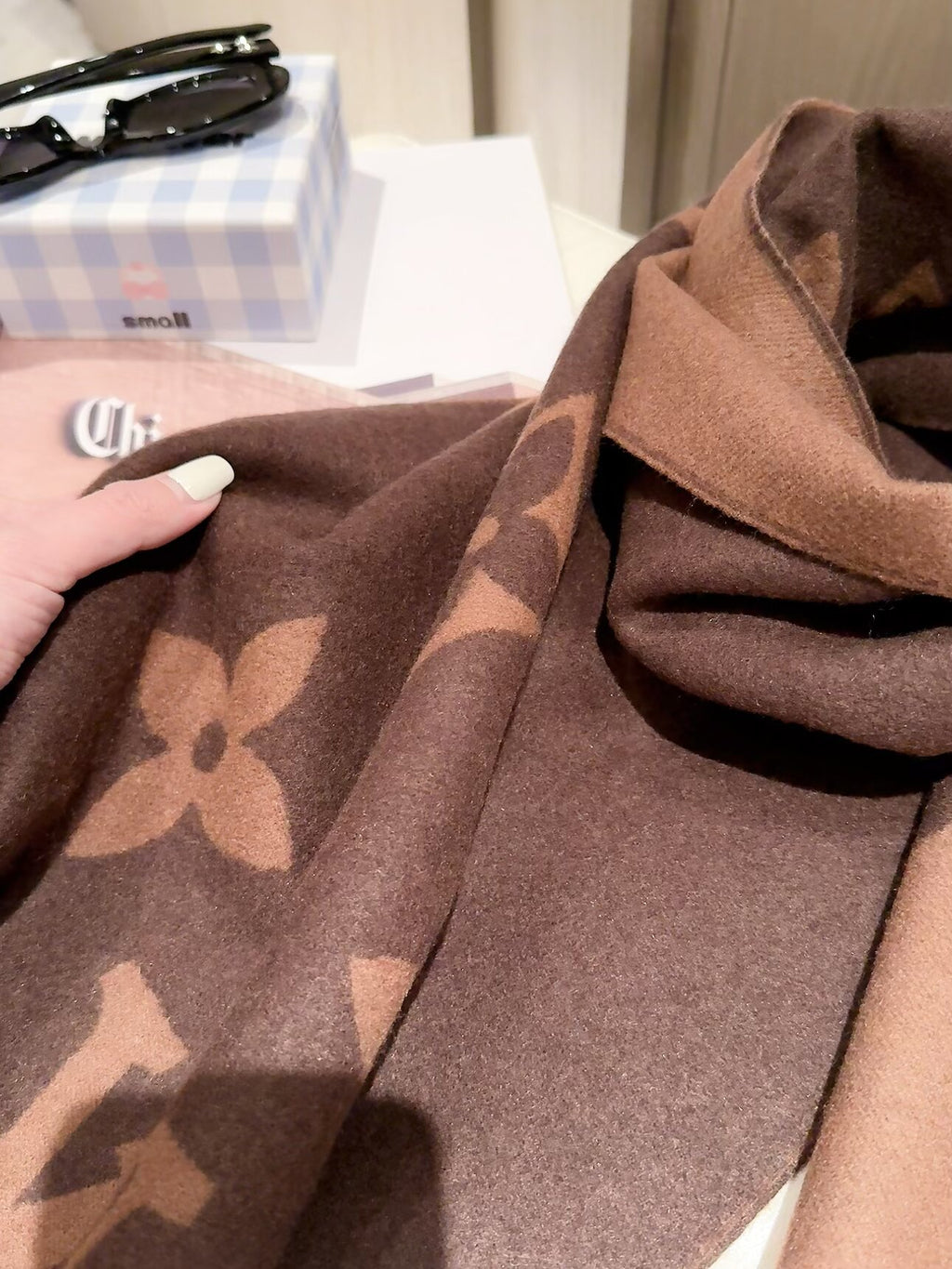 2026 New Oversized Jacquard Cashmere Scarf