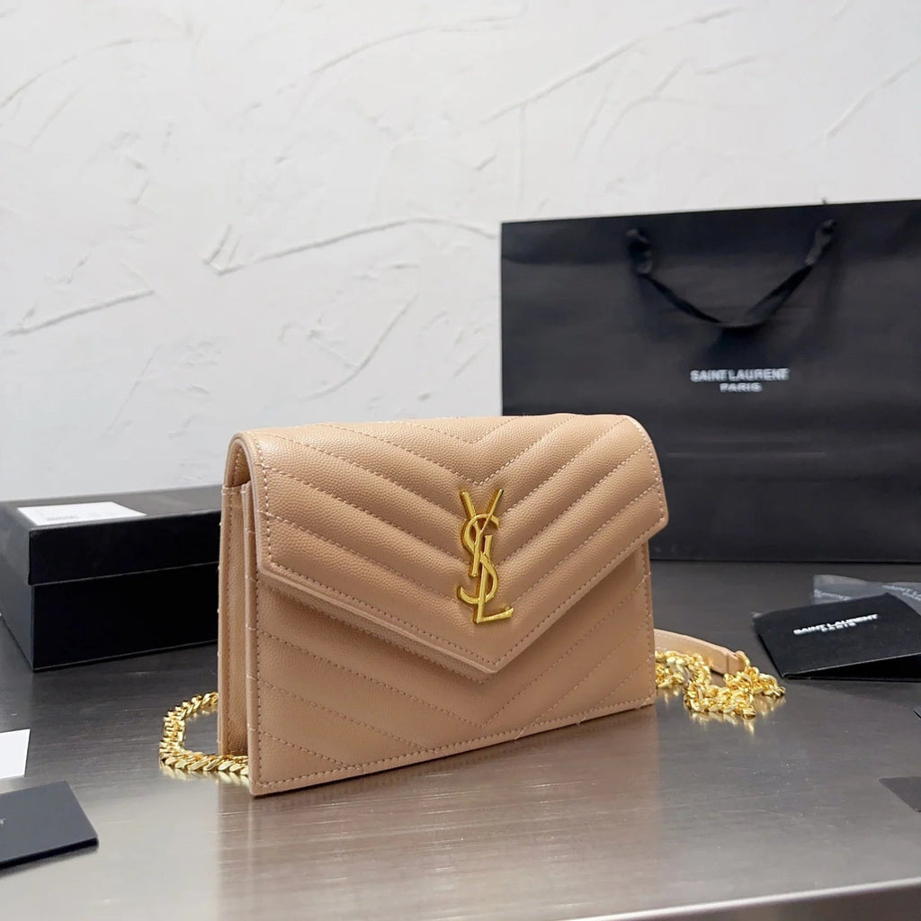Envelope Wallet Chain Bag