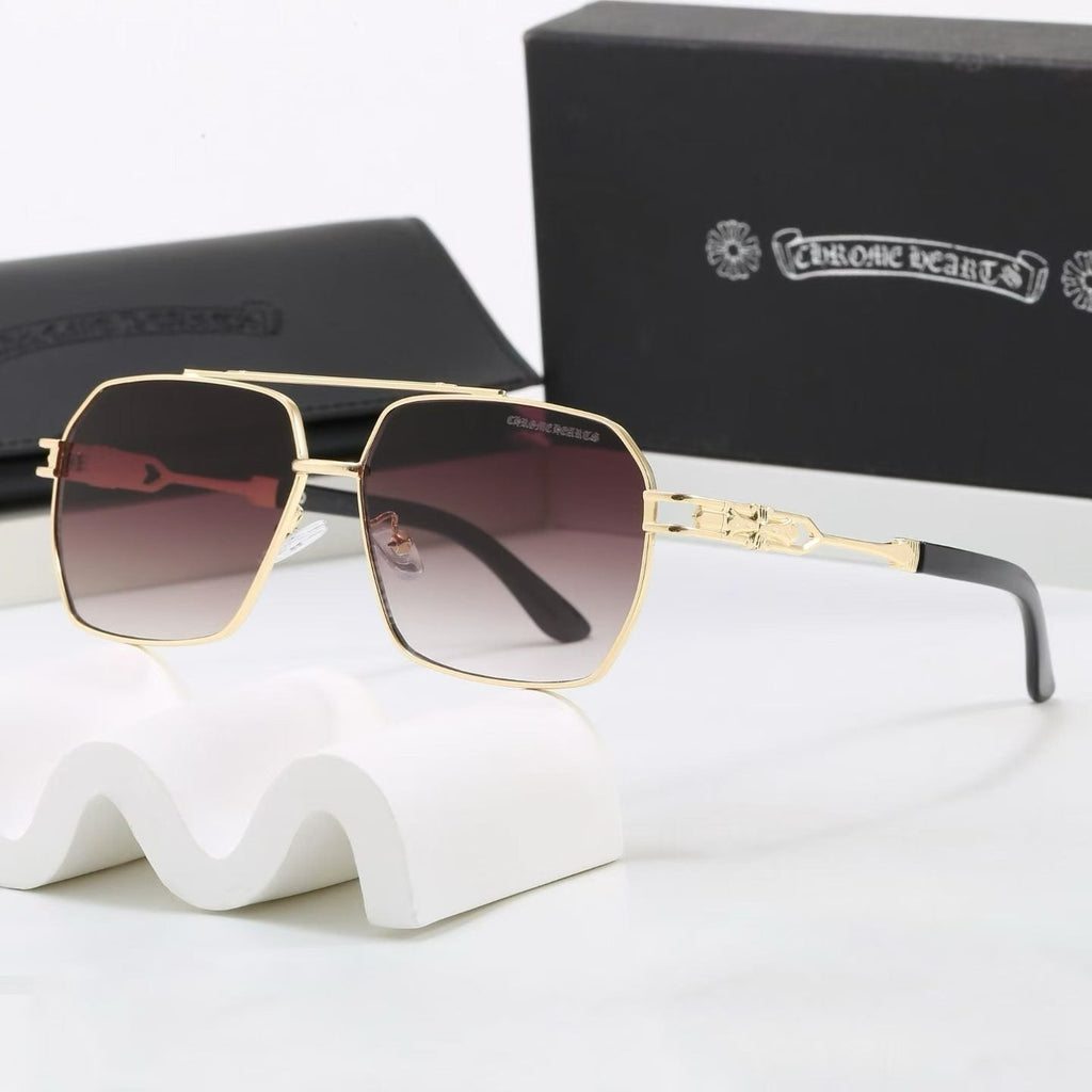 8 Color Double Bridge Cross Sunglasses