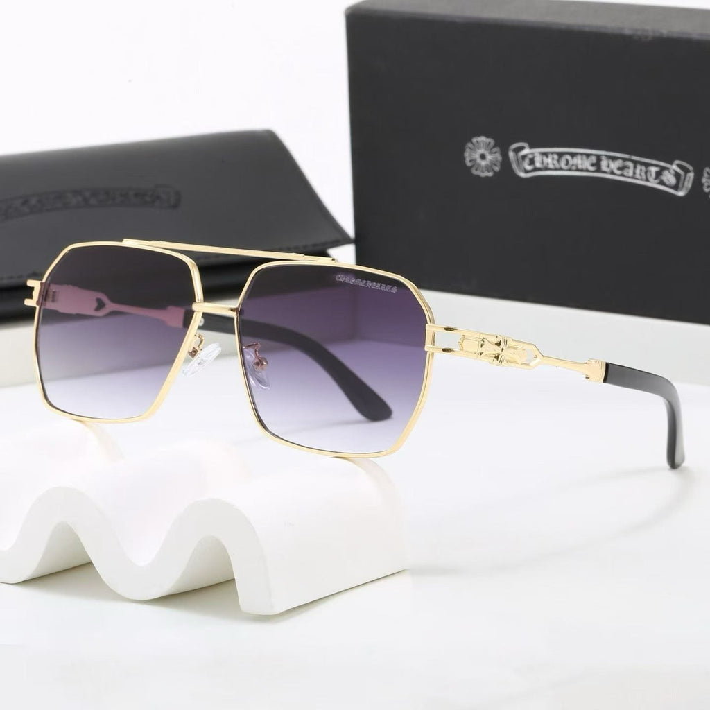 8 Color Double Bridge Cross Sunglasses