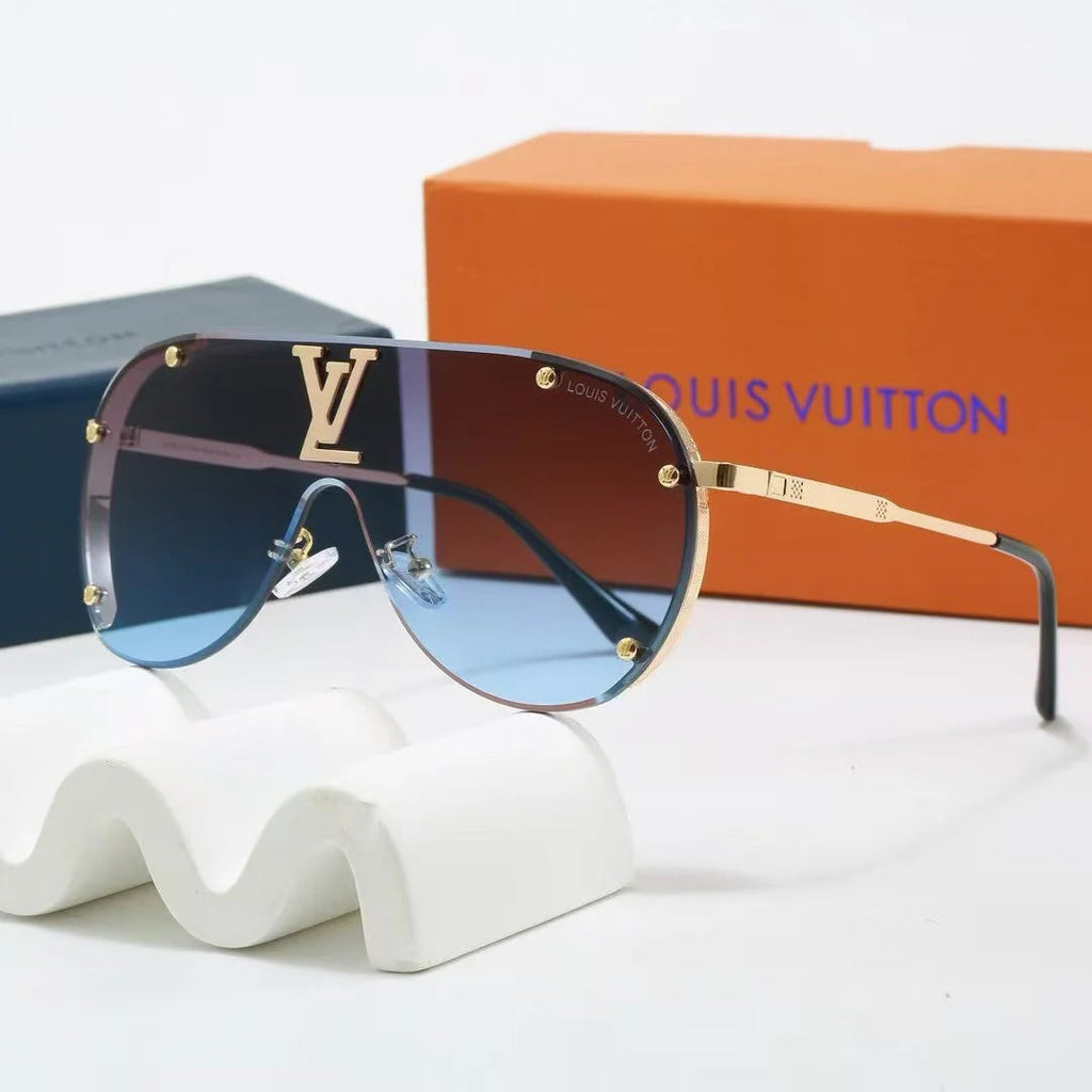 Oversized metal sunglasses